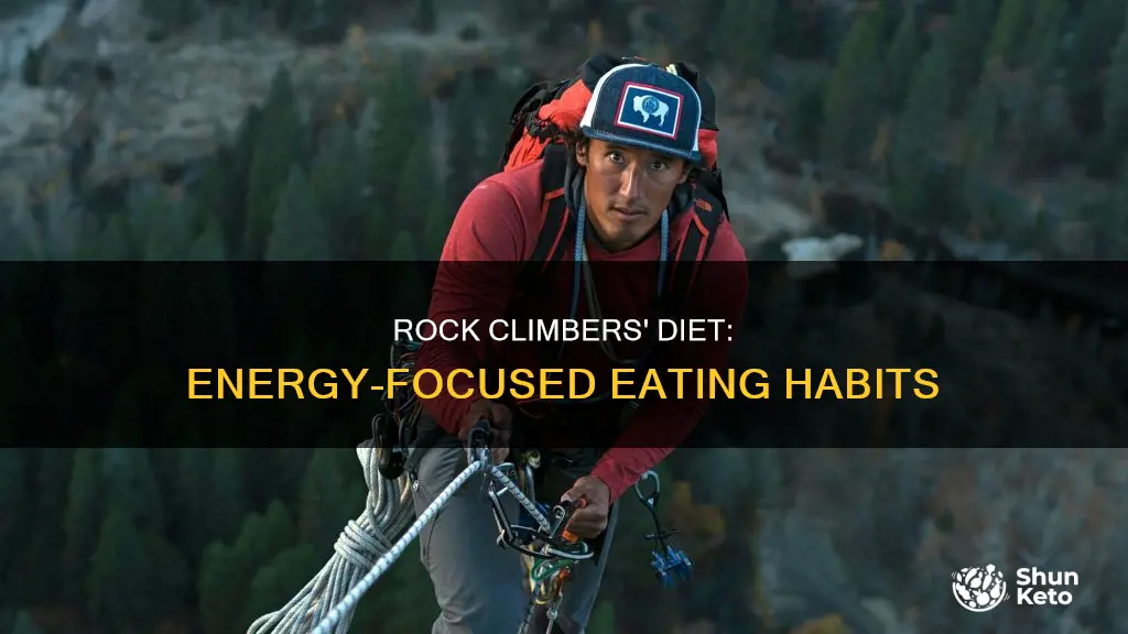 what kind of diet do rock climbers use