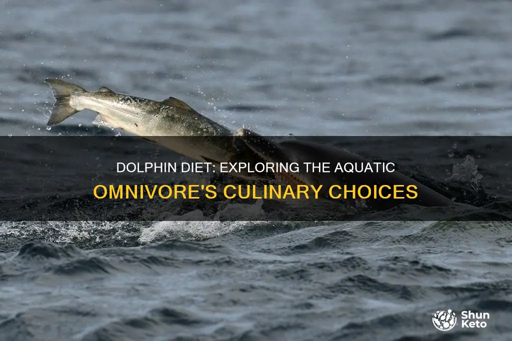 what kind of diet does a dolphin have