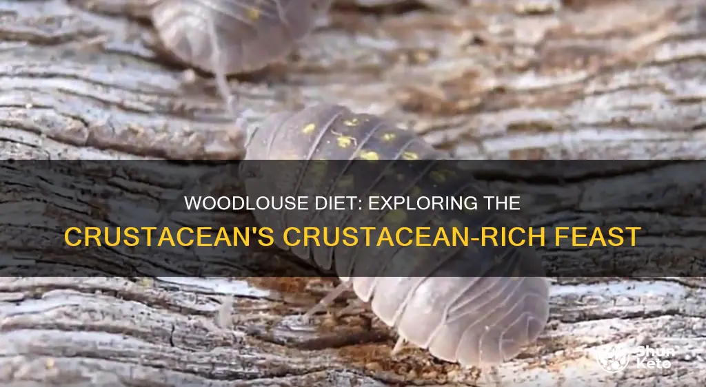 what kind of diet does a woodlouse have