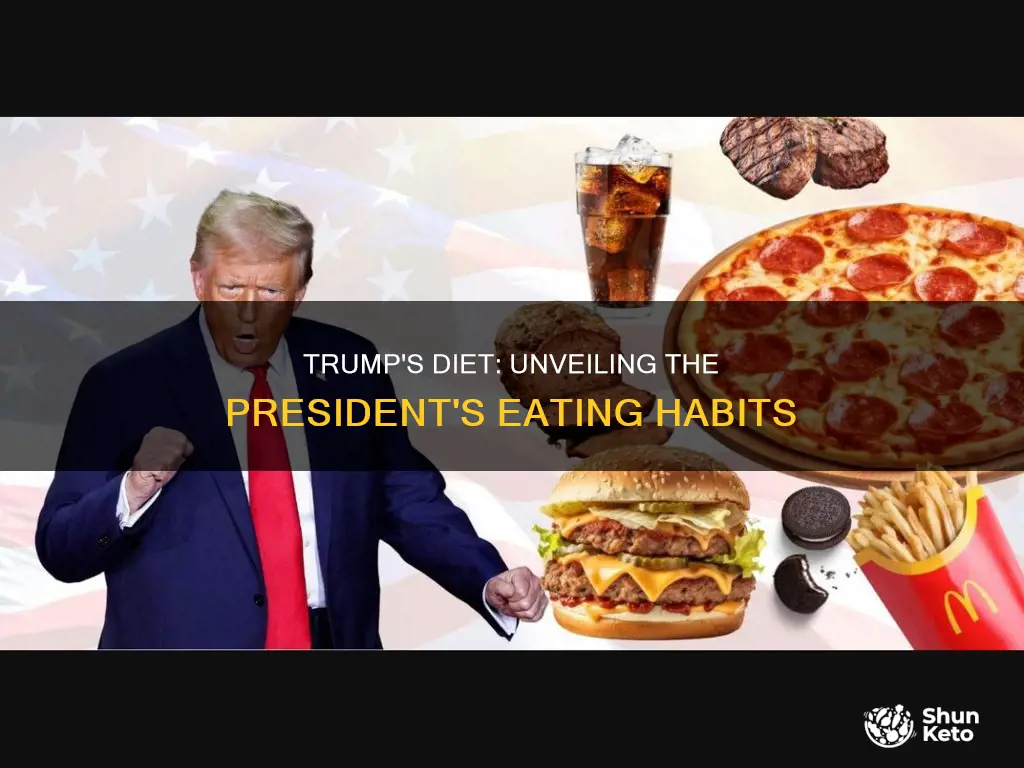 what kind of diet does donald trump have
