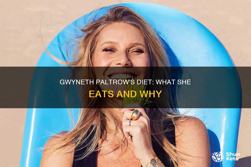 what kind of diet does gwyneth paltrow have