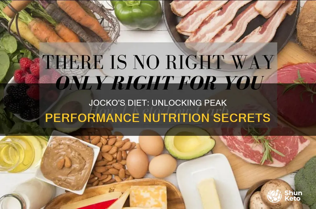 what kind of diet does jocko have