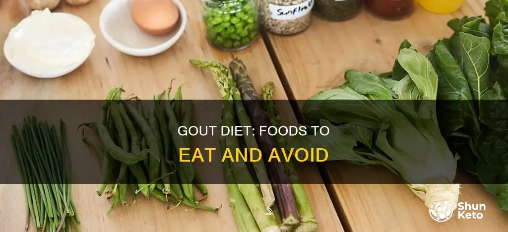 what kind of diet does someone with gout have