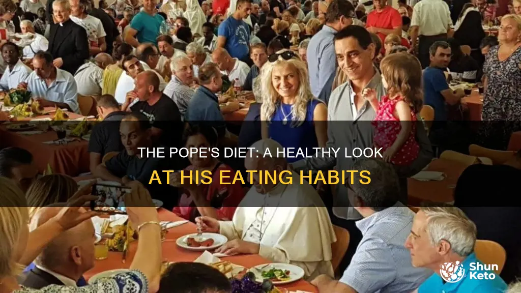 what kind of diet does the pope have