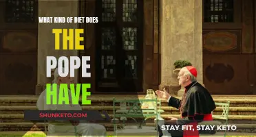 The Pope's Diet: What Does He Eat?