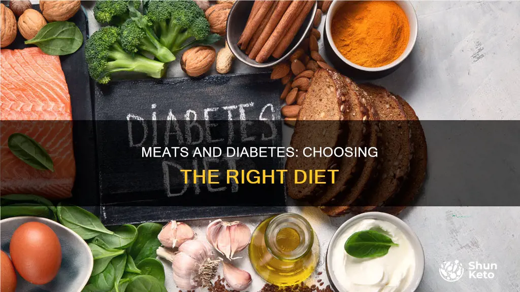 what kind of diet for a diebetic meats