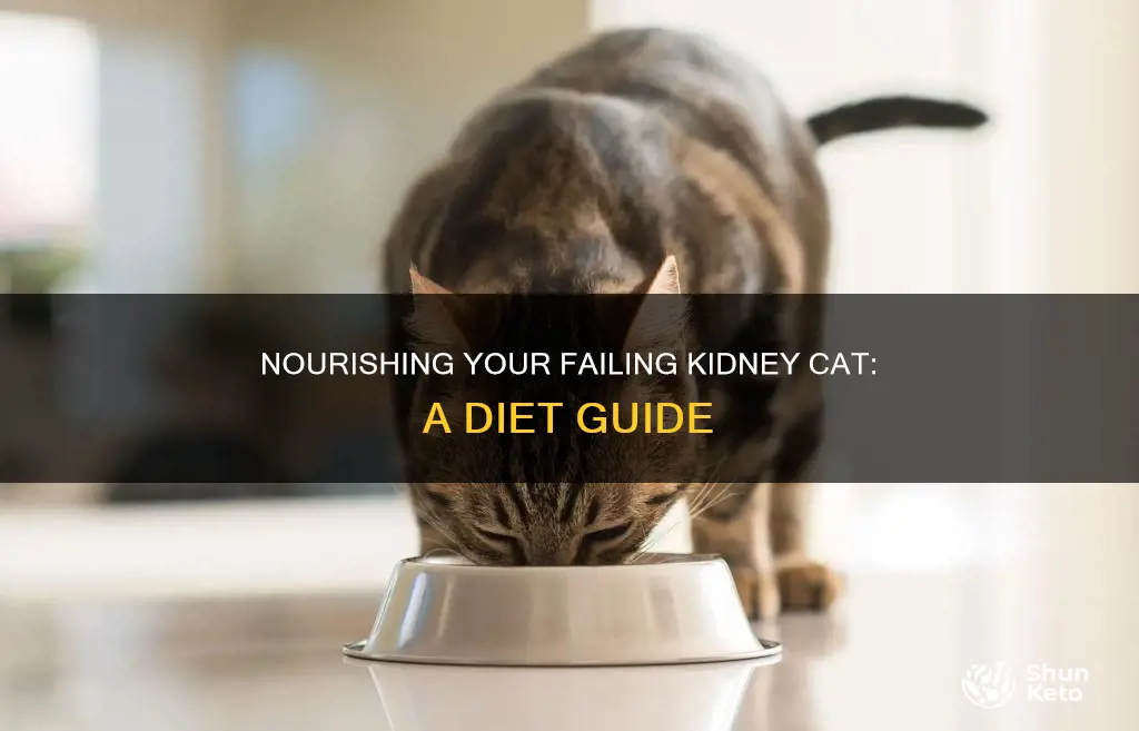 what kind of diet for cat with kidney failure