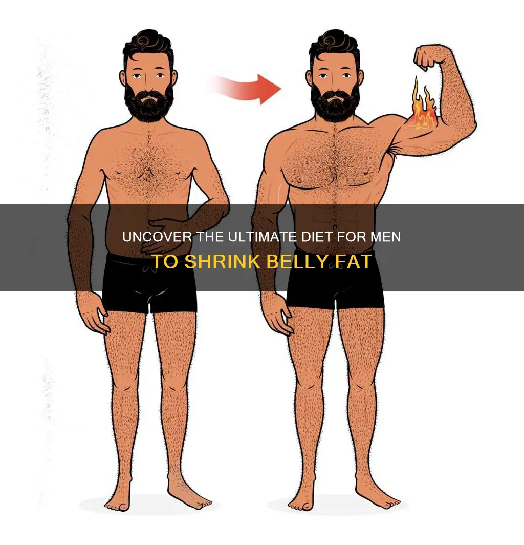 what kind of diet for men to lose big belly