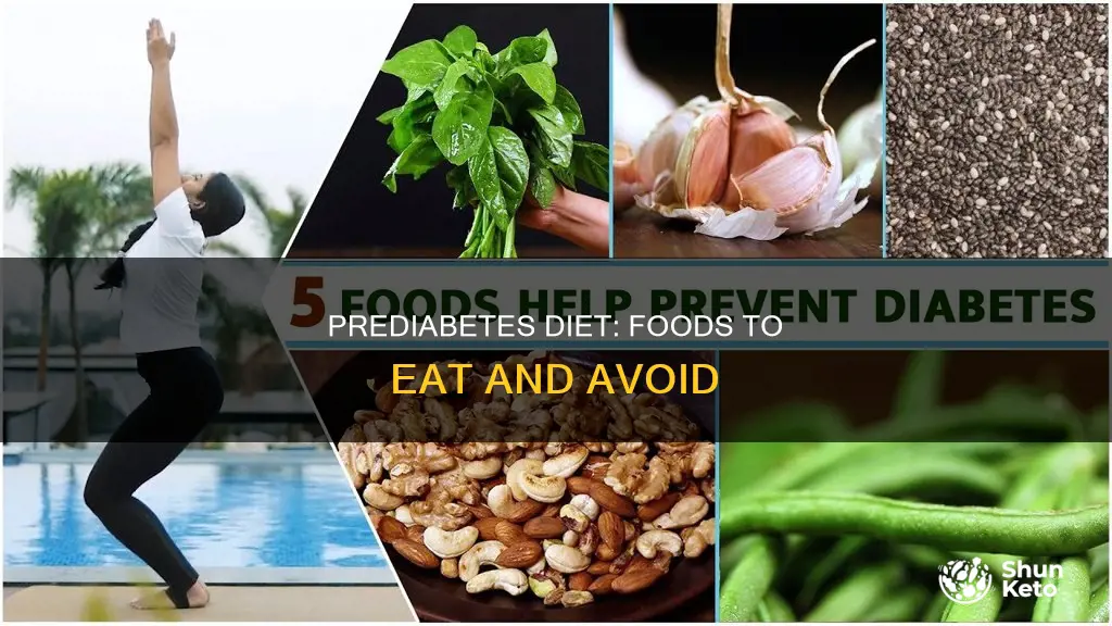 what kind of diet for prediabetes
