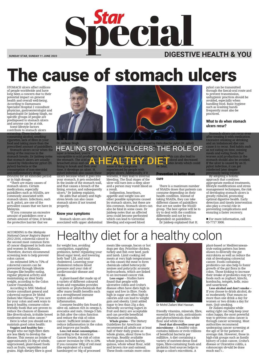 what kind of diet for stomach ulcer
