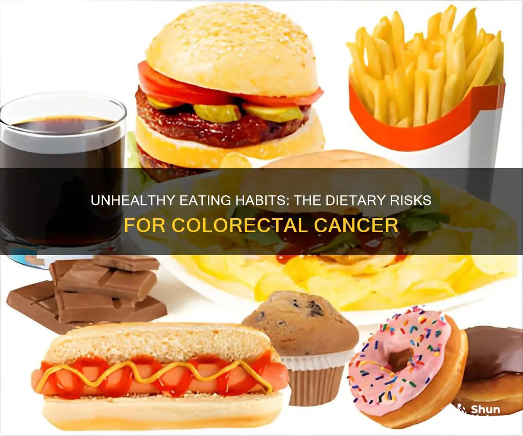 what kind of diet increases risk for colorectal cancer