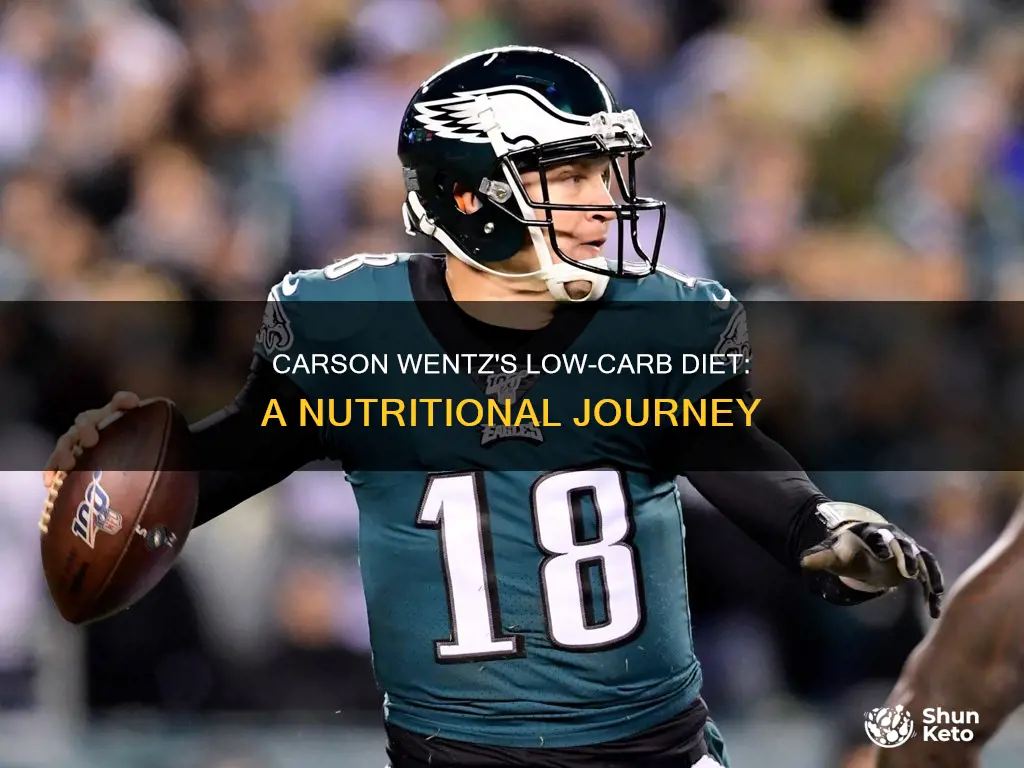 what kind of diet is carson wentz lowcarb