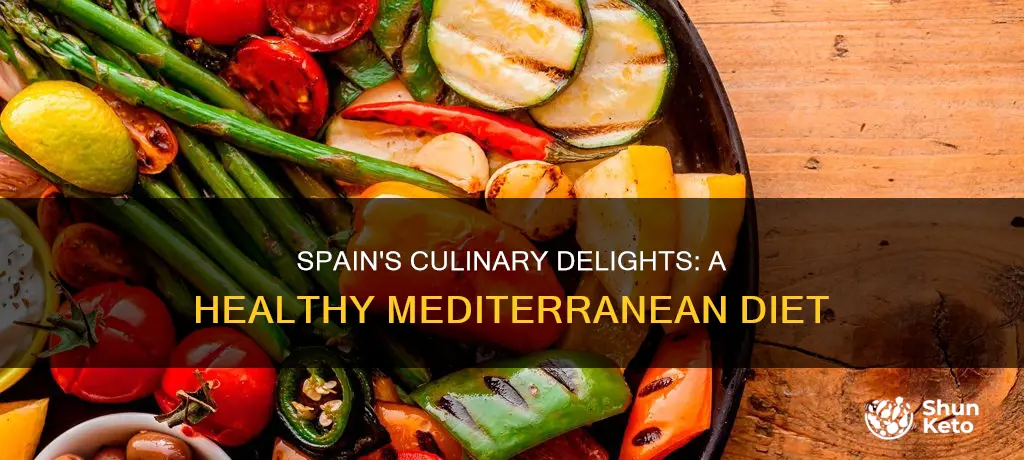 what kind of diet is characteristics of spain