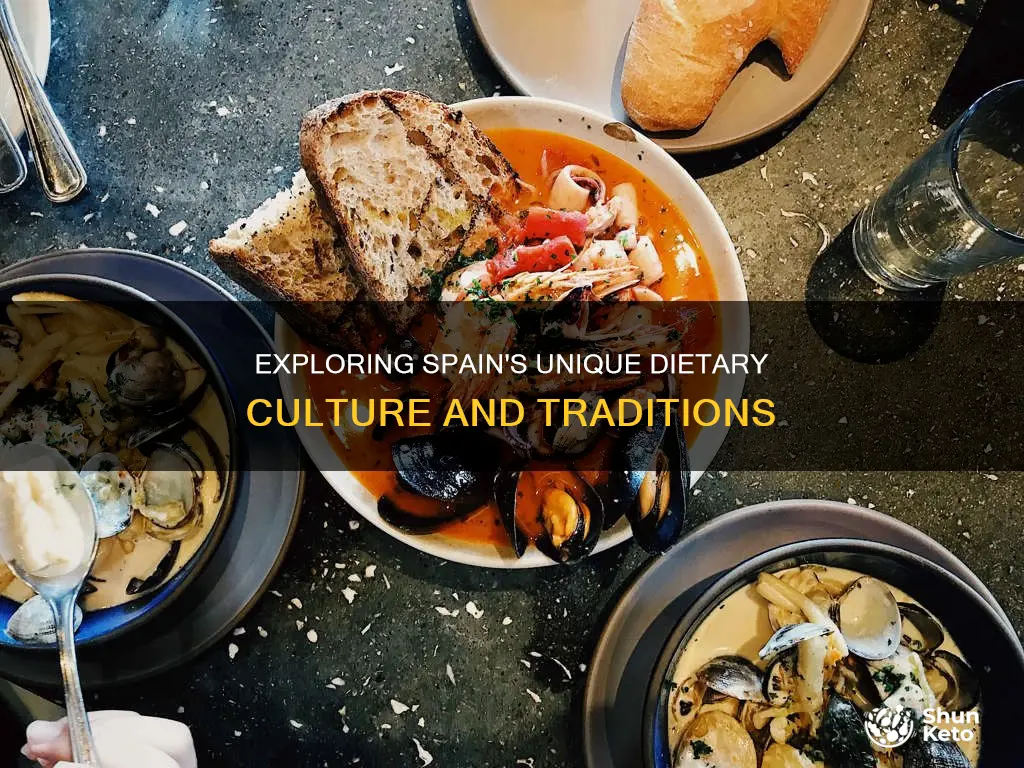 what kind of diet is characteristics of spain