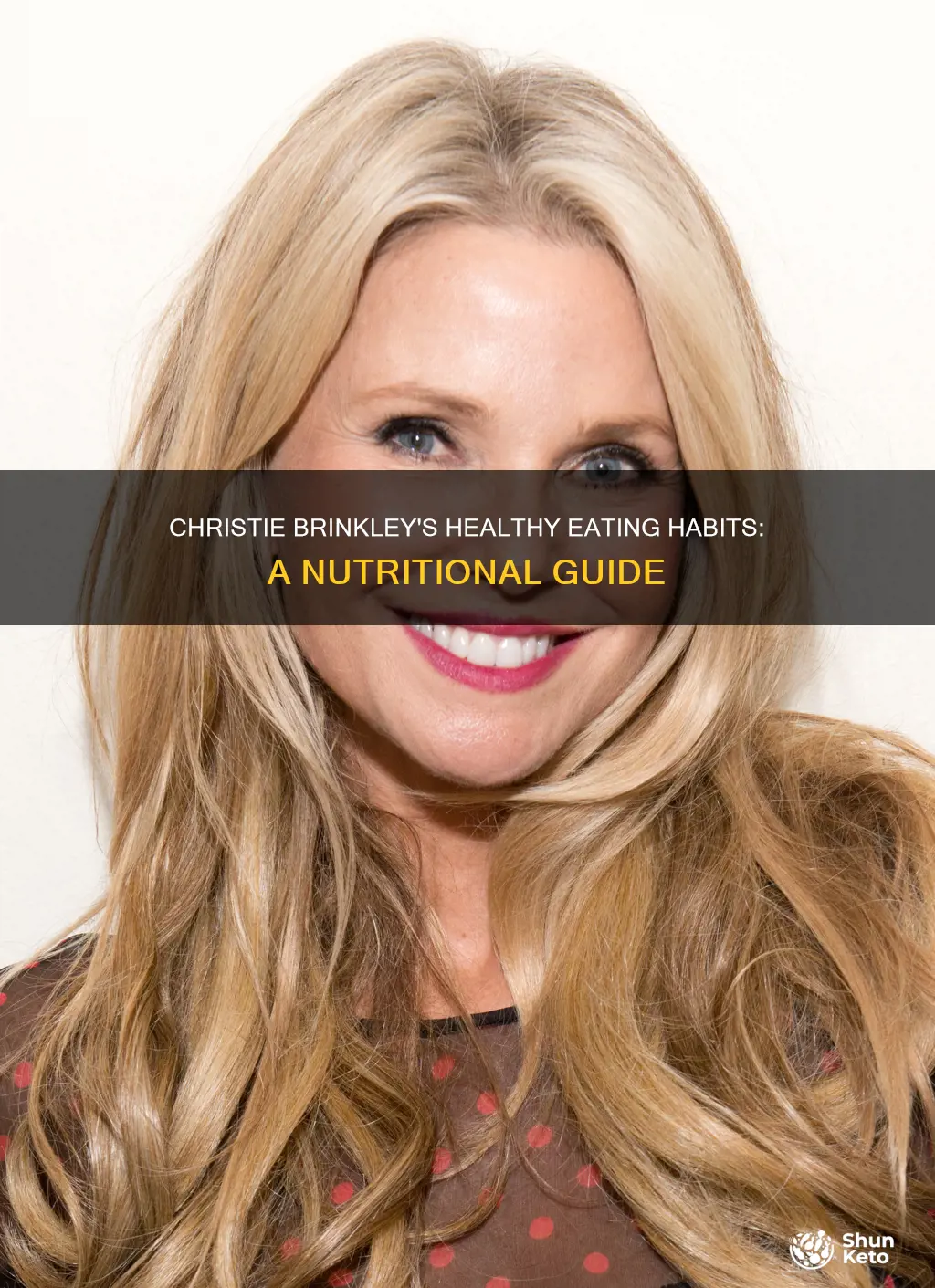 what kind of diet is christie brinkley have