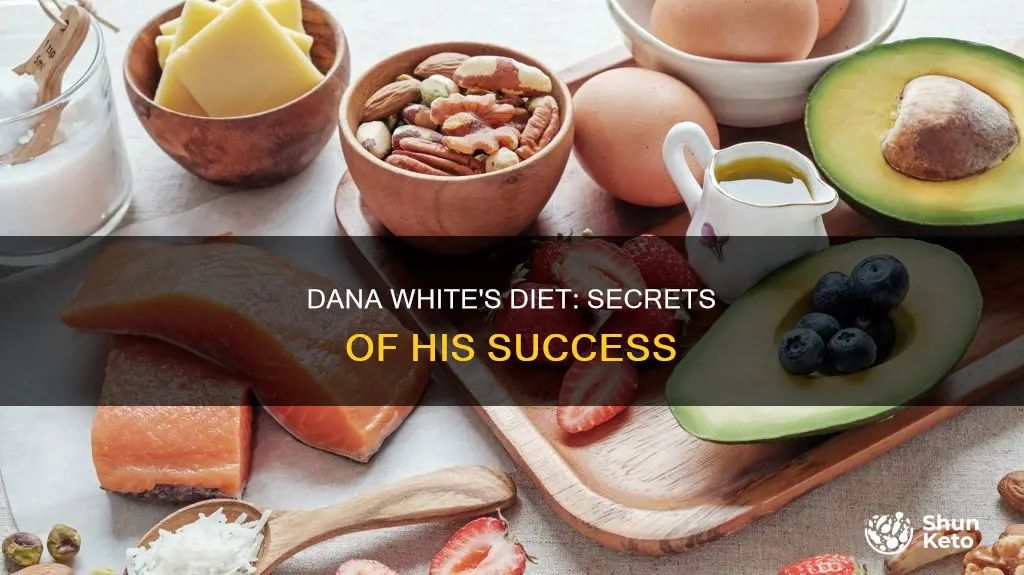 what kind of diet is dana white on