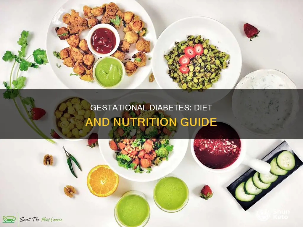 what kind of diet is needed for gestational diabetes