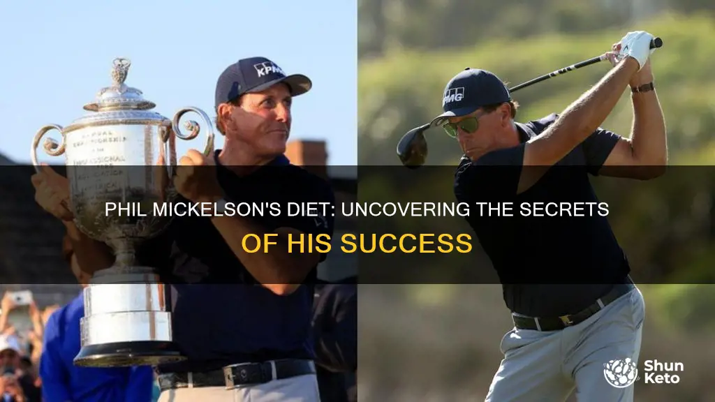 what kind of diet is phil mickelson on