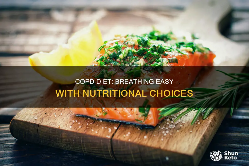 what kind of diet should a copd patient be on
