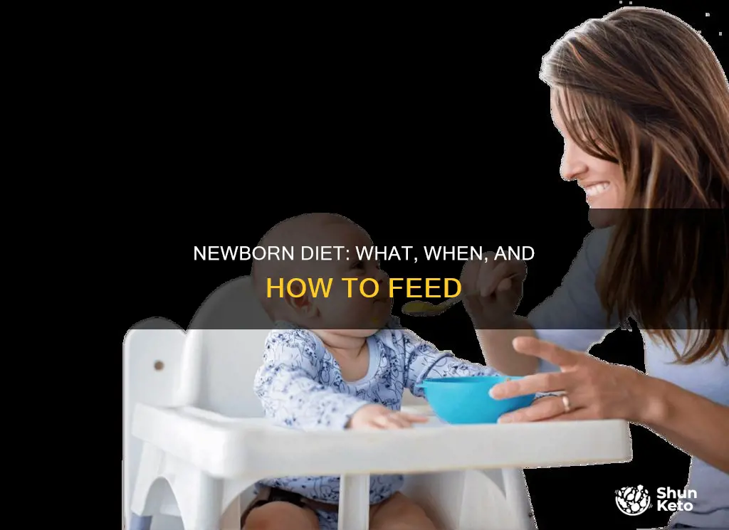 what kind of diet should a newborn be on