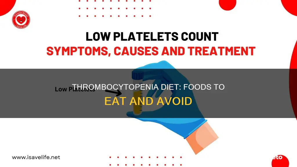 what kind of diet should you be on with thrombocytopenia
