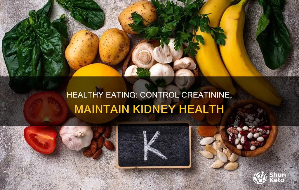 what kind of diet to keep your bun and creatinine