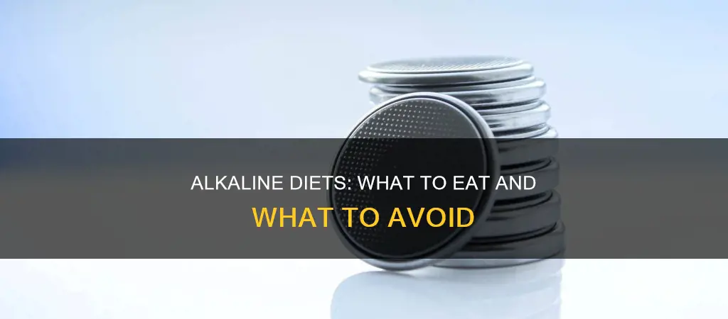 what kind of diet too alkaline