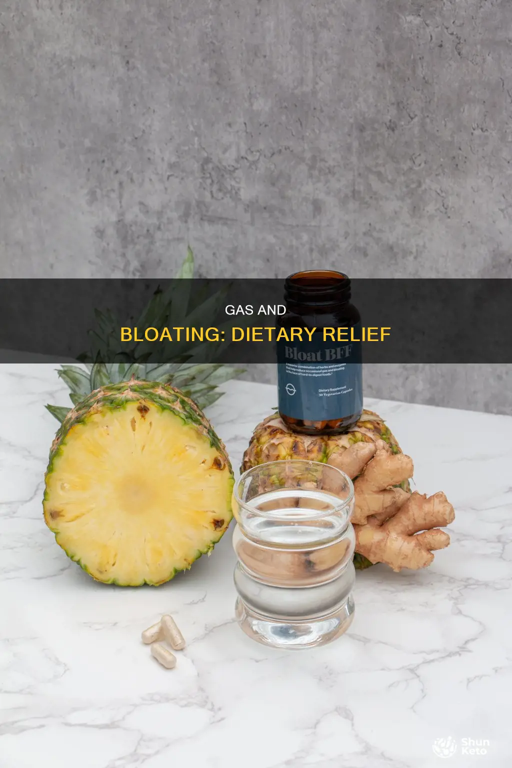what kind of diet will help with gas and bloating
