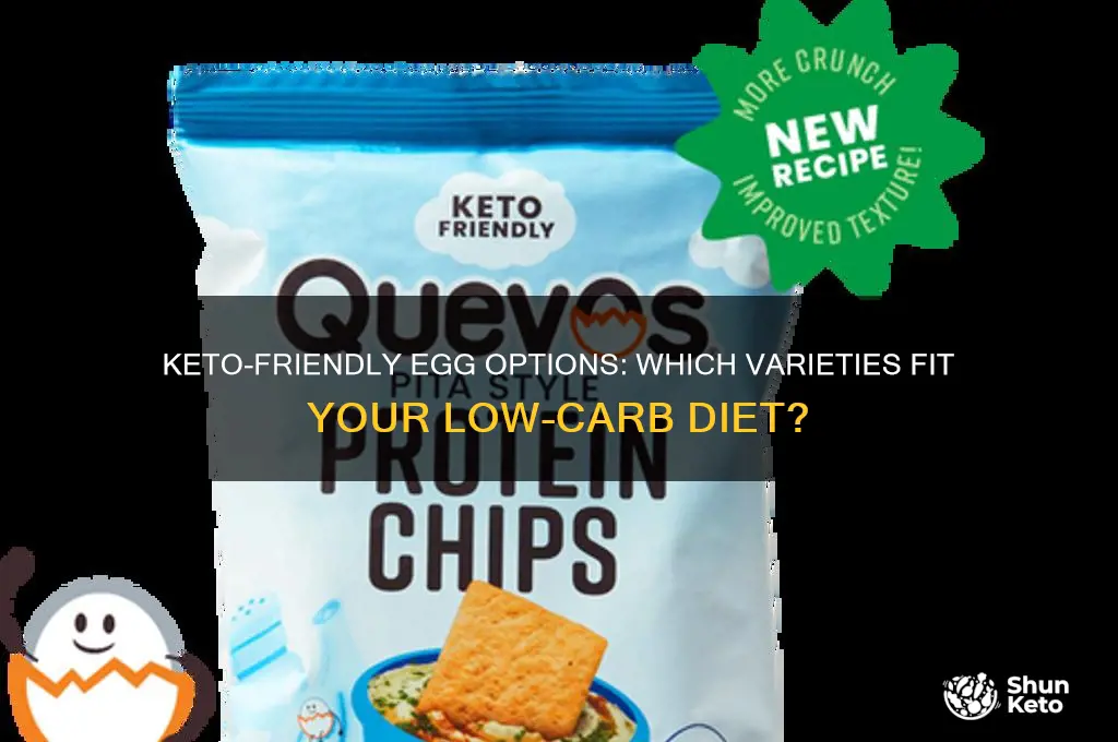 what kind of eggs can you eat on keto