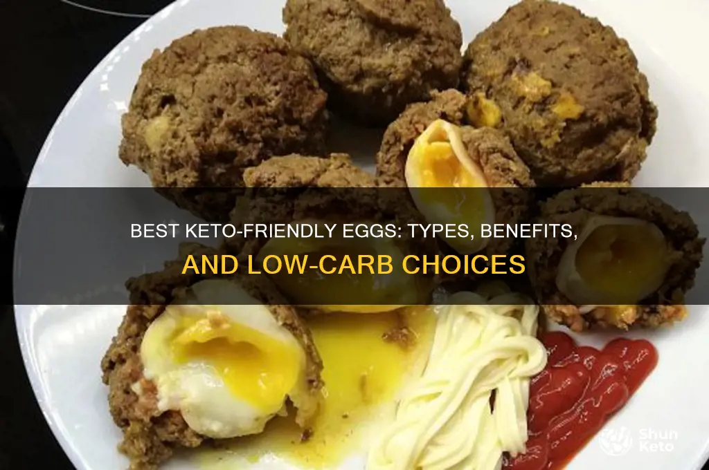 what kind of eggs for keto diet