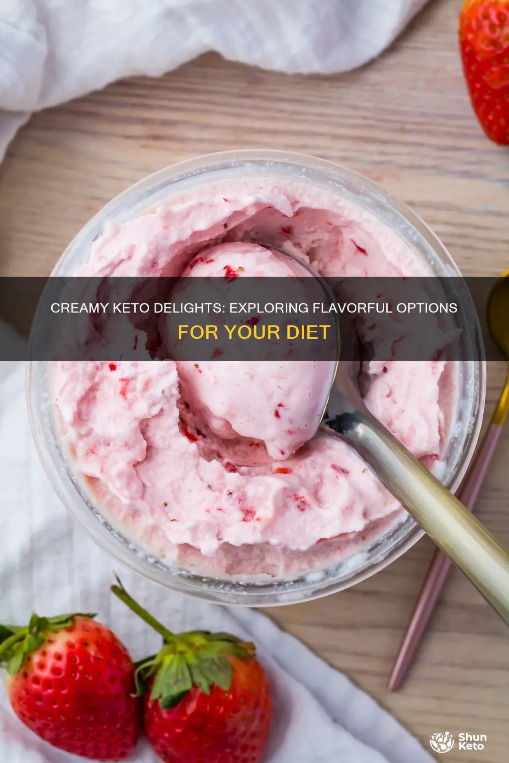 what kind of flavored cream for ketogenisis diet