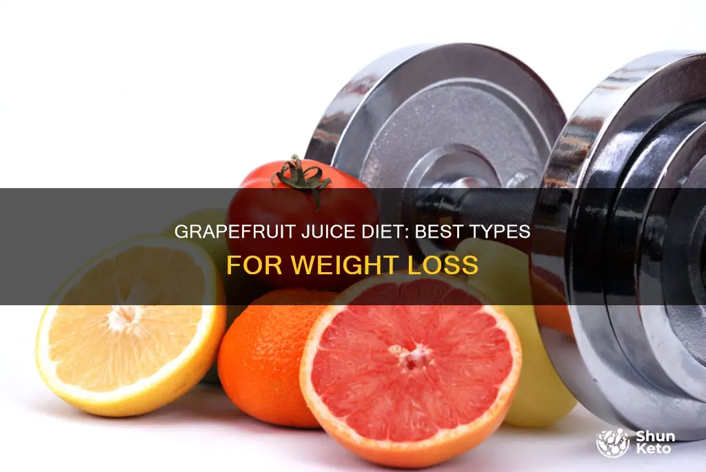 what kind of grapefruit juice for diet