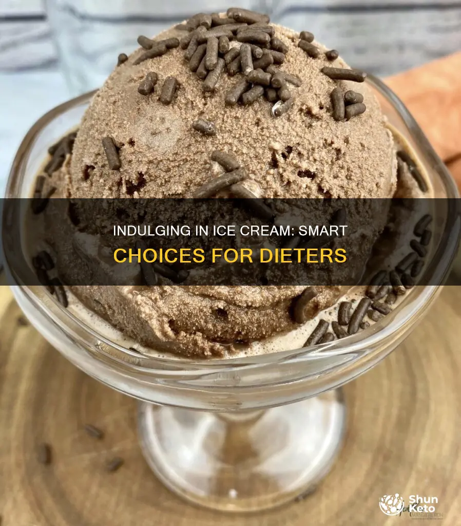 what kind of ice cream when dieting