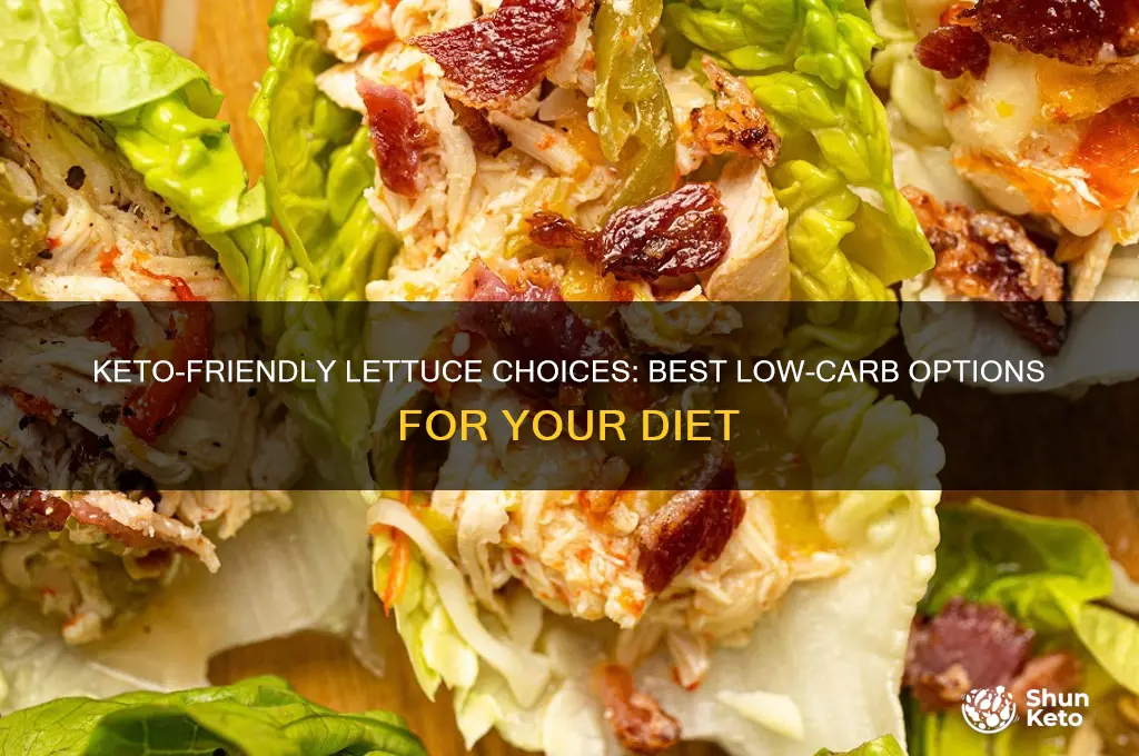 what kind of lettuce on keto diet
