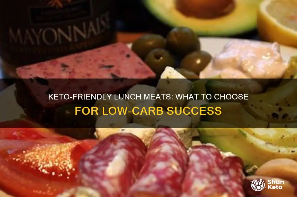 what kind of lunch meat is ok for keto diet