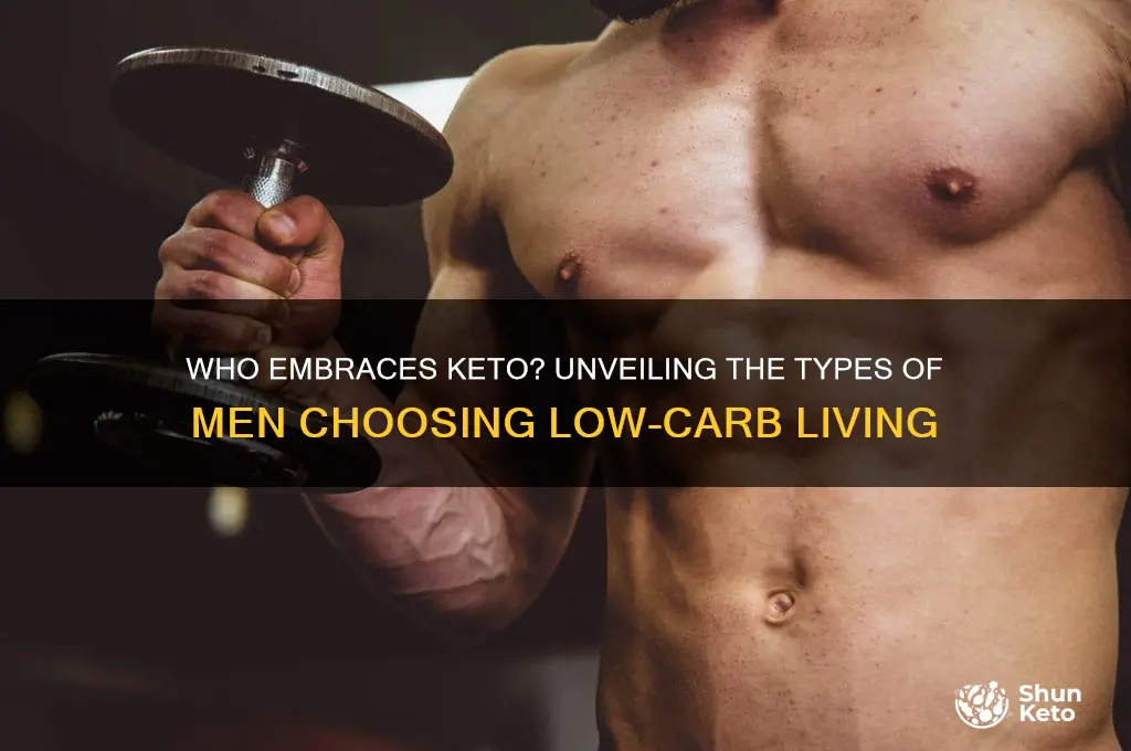 what kind of men eat keto