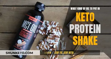 Keto Protein Shakes: Best Oil Options