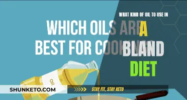 Oils to Use in a Bland Diet