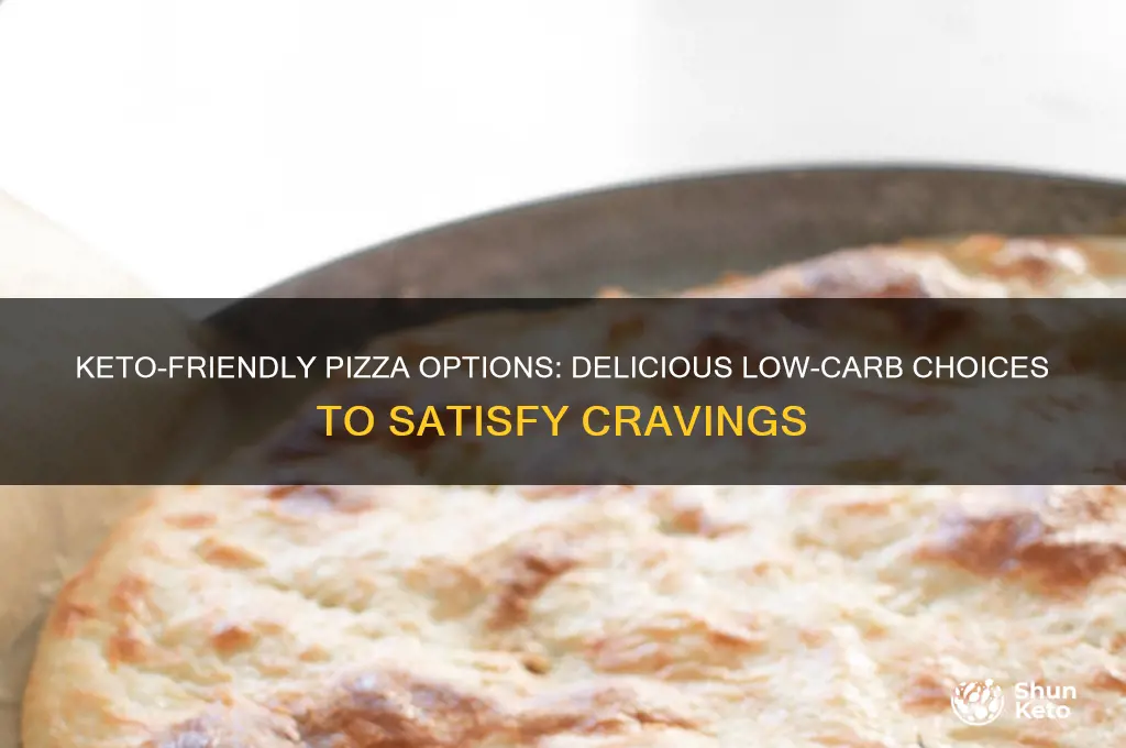 what kind of pizza can i eat keto
