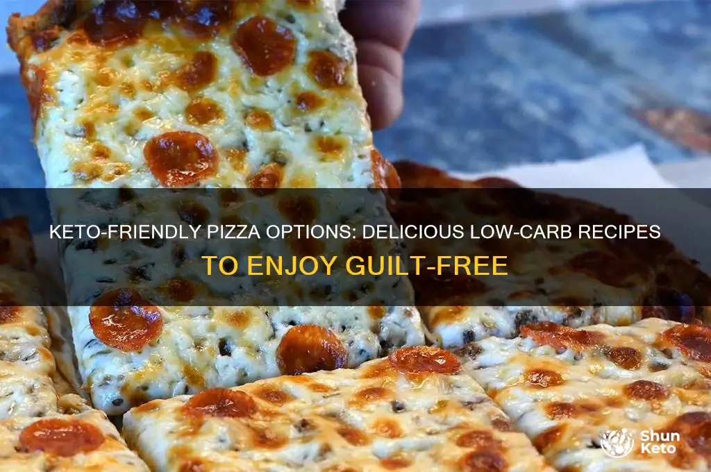 what kind of pizzas can you have on keto diet