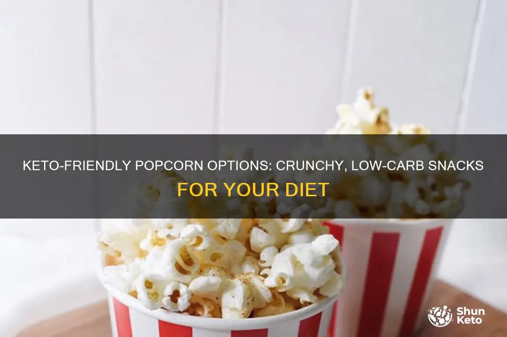 what kind of popcorn can you eat on keto