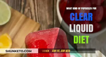 Popsicles for a Clear Liquid Diet: Smart Choices