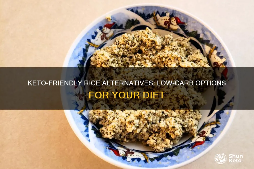 what kind of rice can i eat on keto