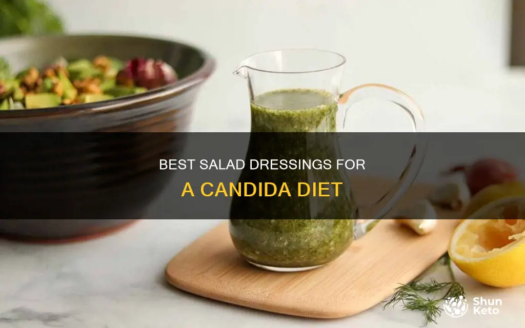 what kind of salad dressing for candida diet