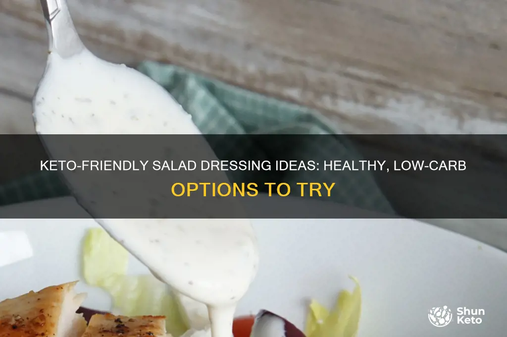 what kind of salad dressing for keto diet