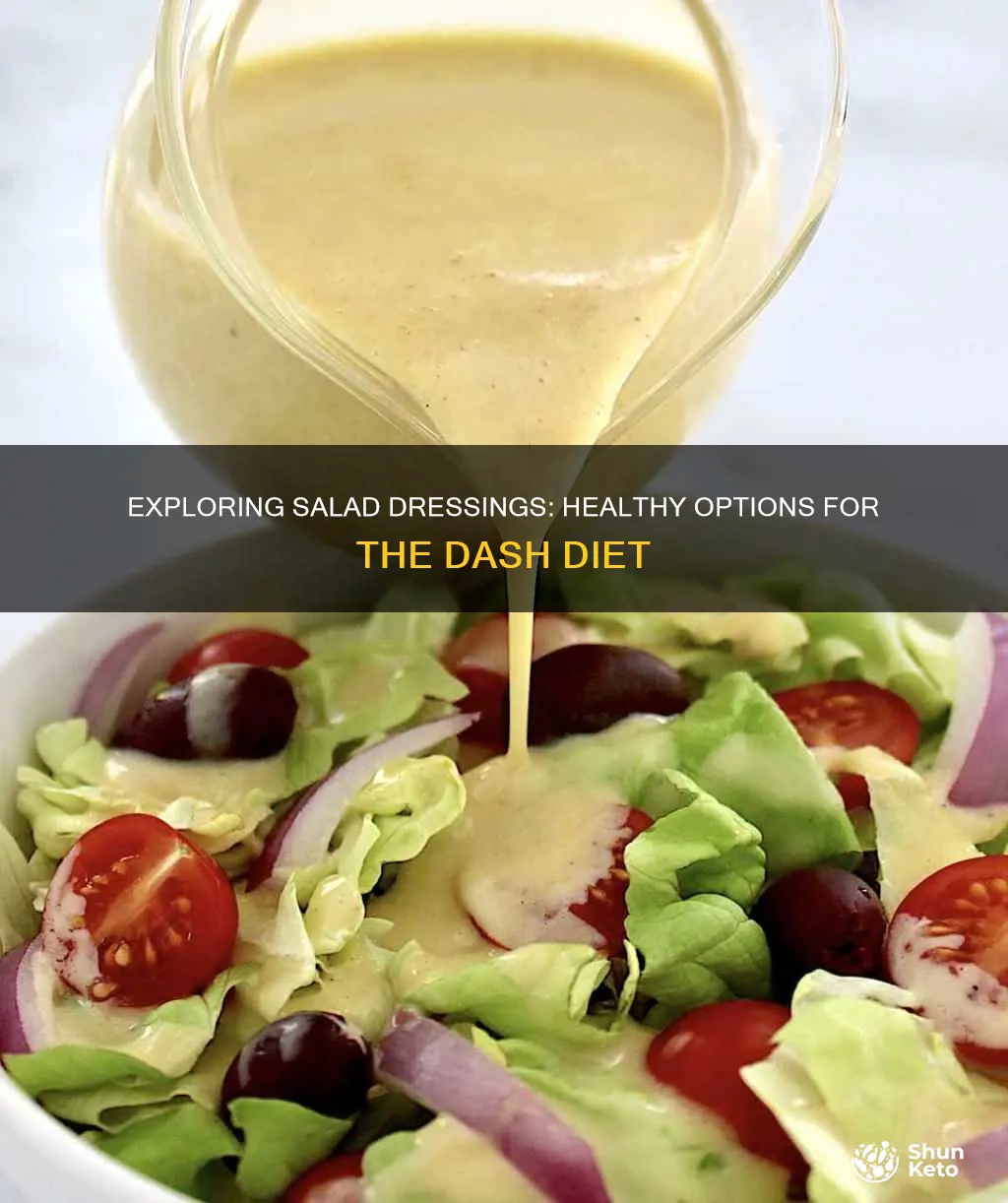 what kind of salad dressing on dash diet store bought