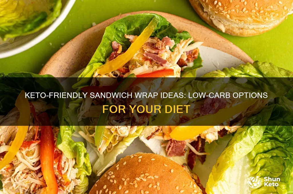 what kind of sandwich wraps are on the keto diet