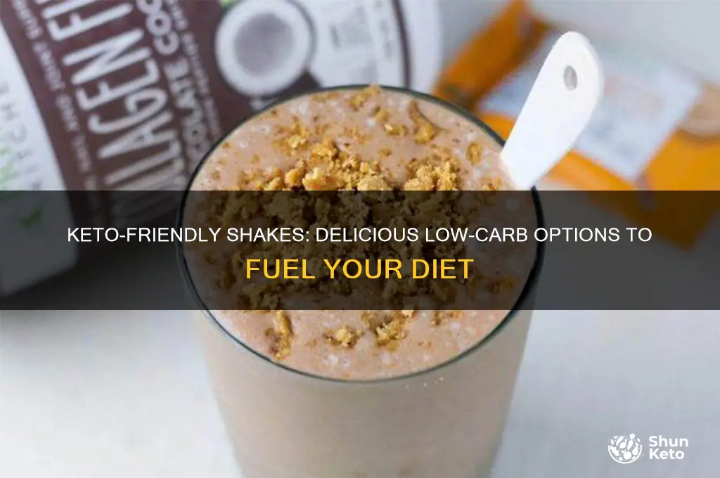 what kind of shakes can you have on keto