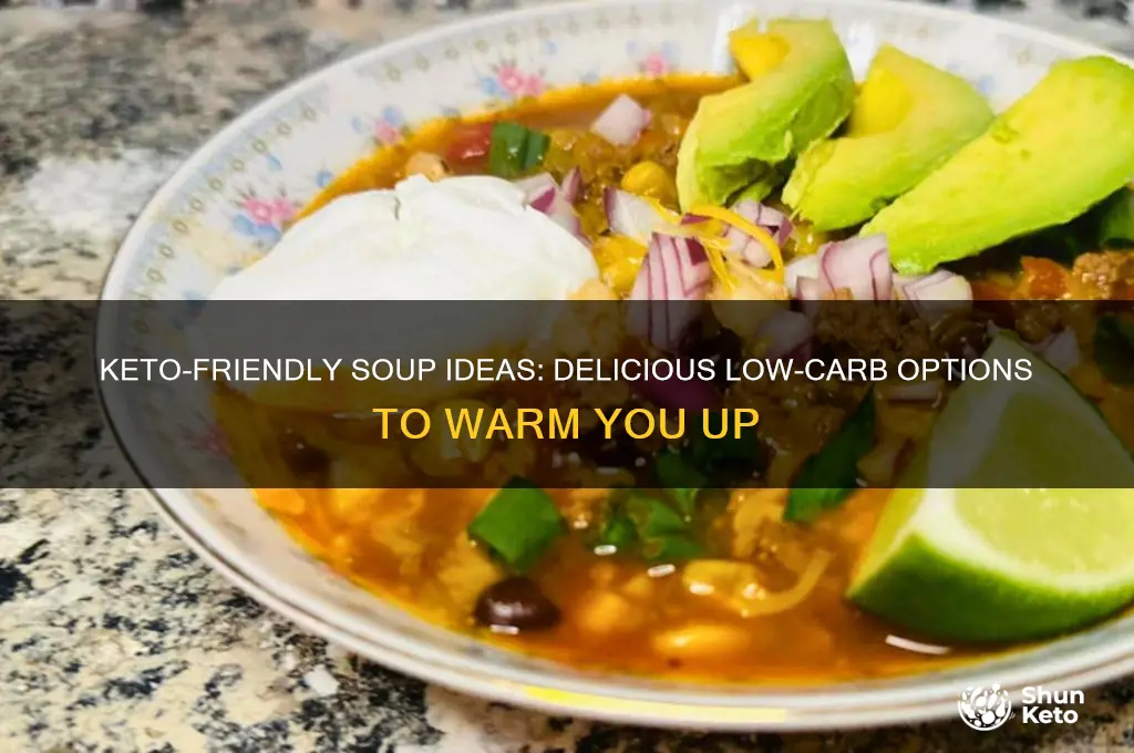 what kind of soup can i eat on keto