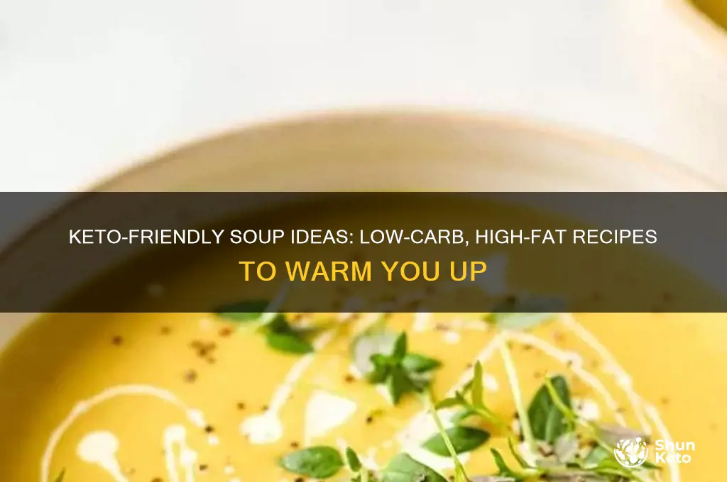 what kind of soup can i have on keto diet